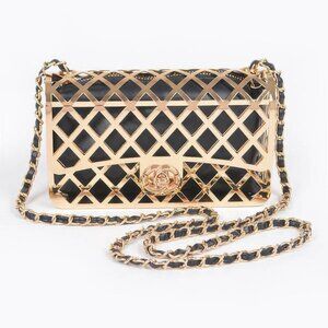 Metal Clutch W/ Pouch